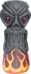 Large Resin Cast Tiki Statue