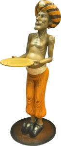 Life Size Arabian Waiter Statue