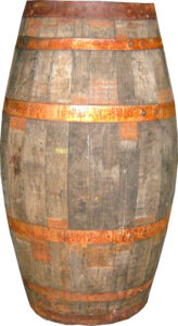 3ft Wooden Barrel