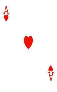 5x8ft Ace of Hearts