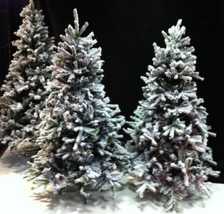 6ft Snowy Alpine Trees