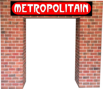 9x8ft Metropolitain Entrance