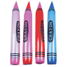 Large Inflatable Crayons