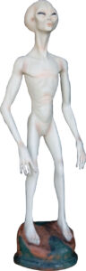 Life Size Resin Cast Alien Statue