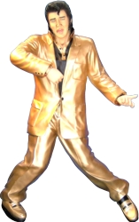 Life Size Resin Cast Elvis Statue