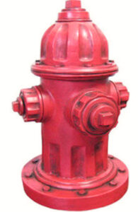 Life Size Resin Cast Fire Hydrant Prop