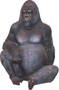 Life Size Resin Cast Gorilla Statues