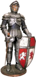 Life Size Resin Cast Knight Statue