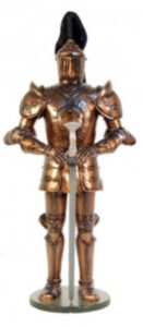 Life Size Resin Cast Knight Statue Bronze w