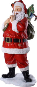 Life Size Resin Cast Santa Statue