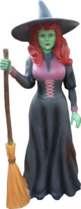 Life Size Resin Cast Witch Statue